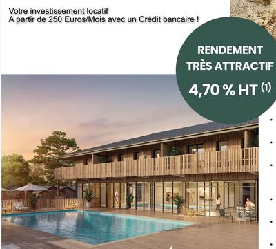 Appartement - 32 m² - 2 pièces