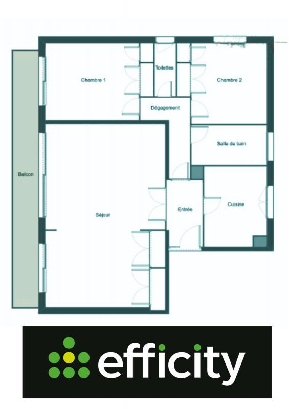 Appartement - 91 m² - 3 pièces