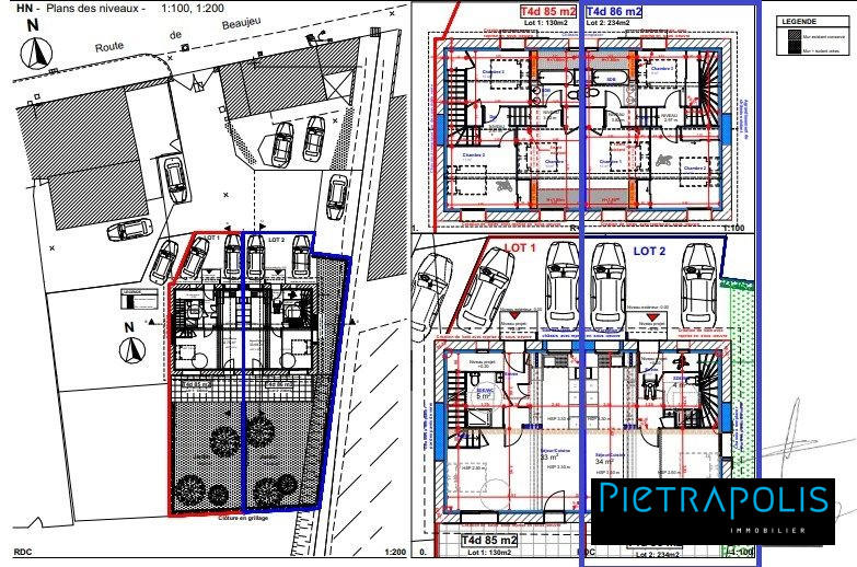 Maison ancienne - 86 m² - 4 pièces