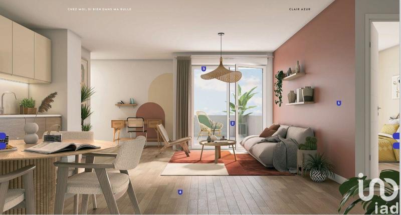 Appartement - 41 m² - 2 pièces