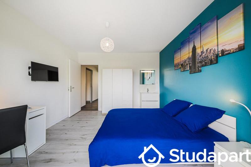 Chambre - 12 m² - 1 pièce