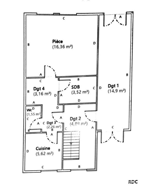Immeuble - 159 m² - 8 pièces