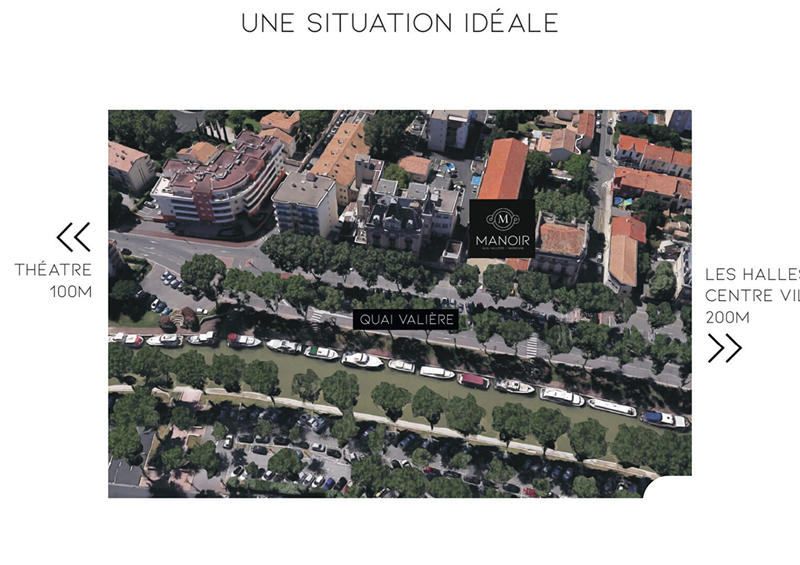 Appartement - 64 m² - 2 pièces