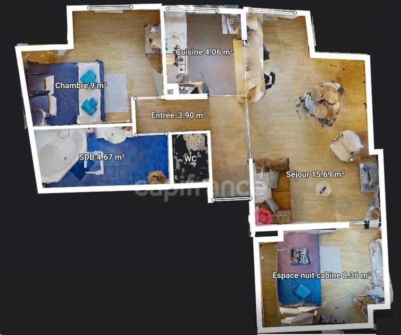 Appartement - 32 m² - 2 pièces