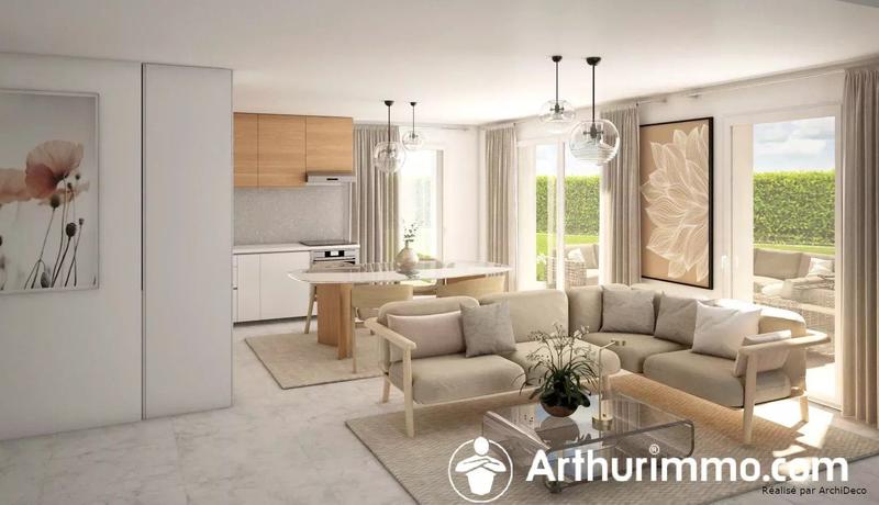 Appartement - 90 m² - 4 pièces