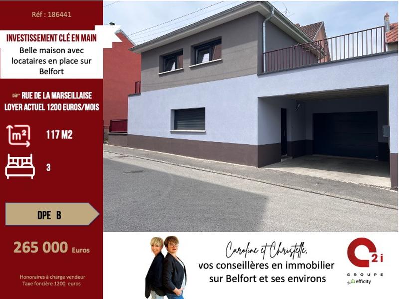 Maison - 116 m² - 5 pièces