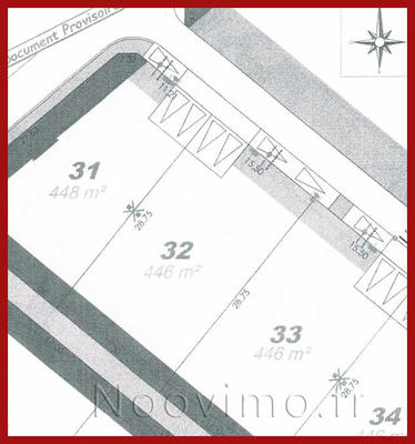 Terrain - 446 m²