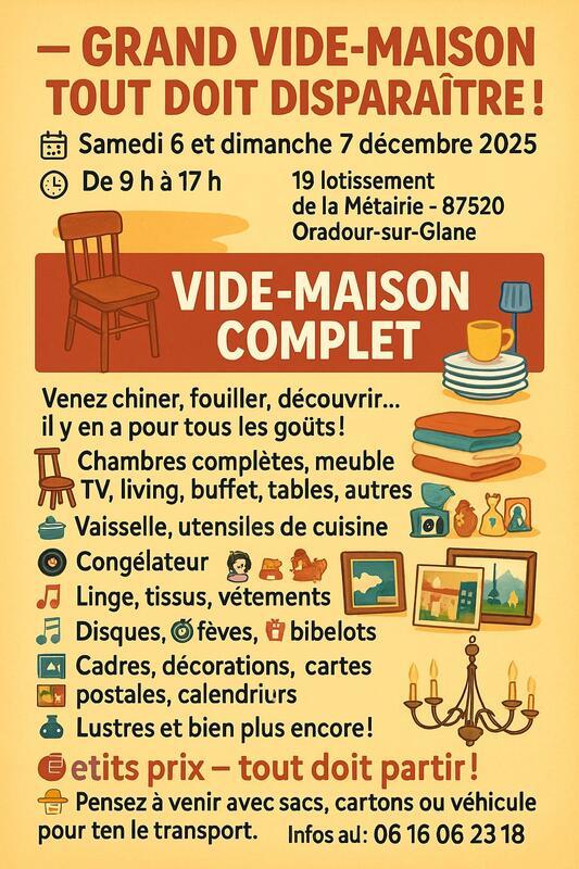 Vide maison