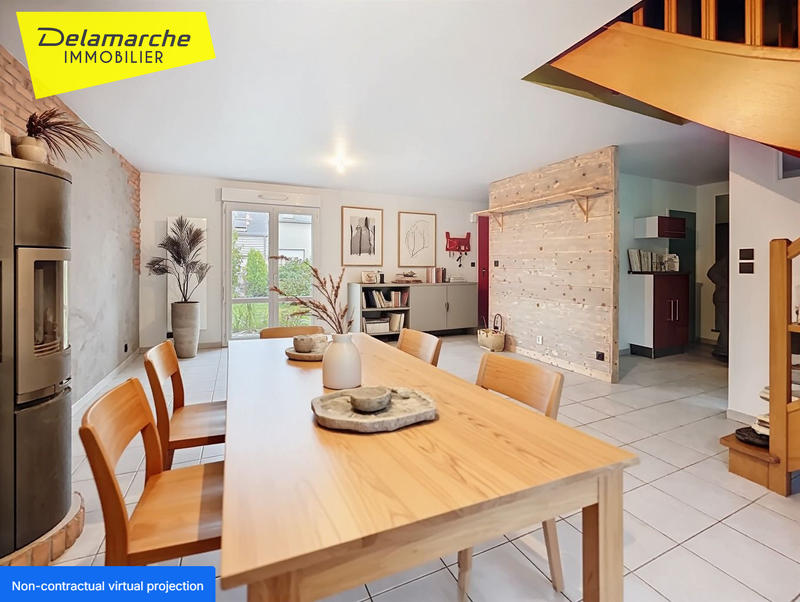 Maison - 88 m² - 4 pièces