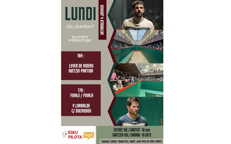 Pelote basque à main nue - Finale Super Prestige