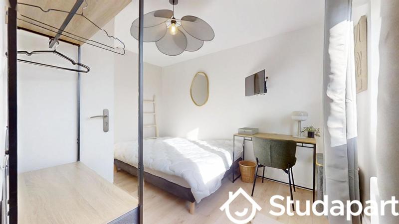 Chambre - 10 m² - 1 pièce