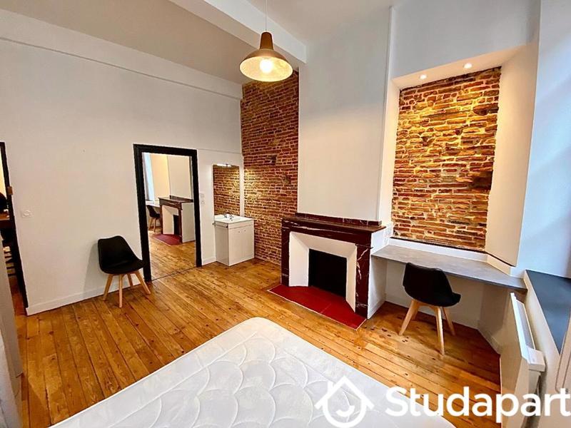 Chambre - 13 m² - 1 pièce