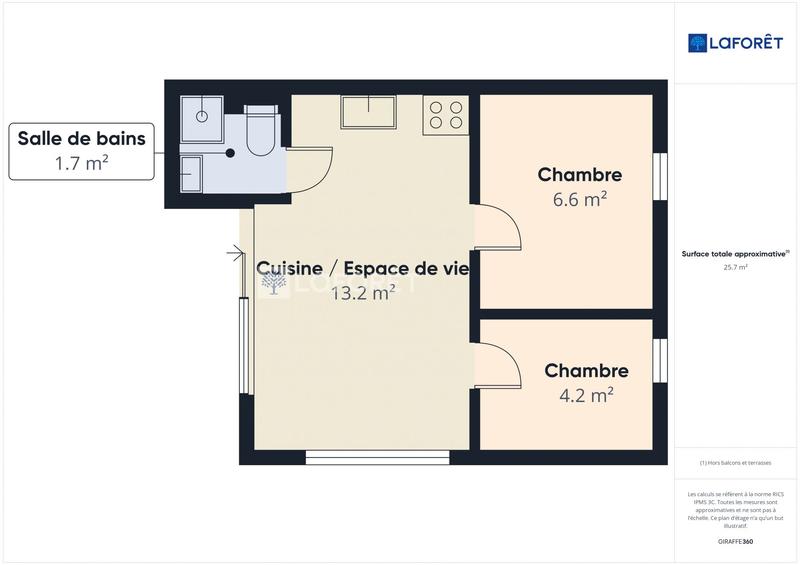 Châlet - 27 m² - 3 pièces
