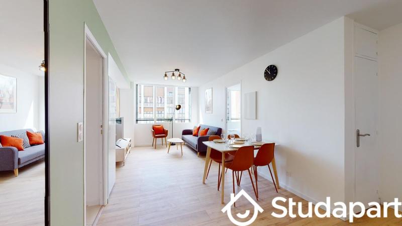 Chambre - 11 m² - 1 pièce