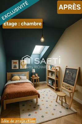 Maison - 85 m² - 6 pièces