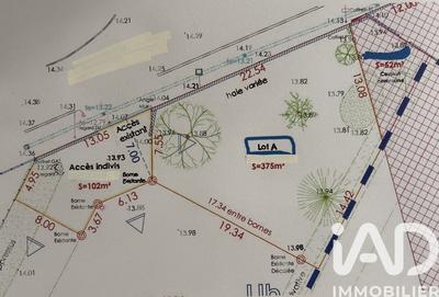Terrain - 375 m²