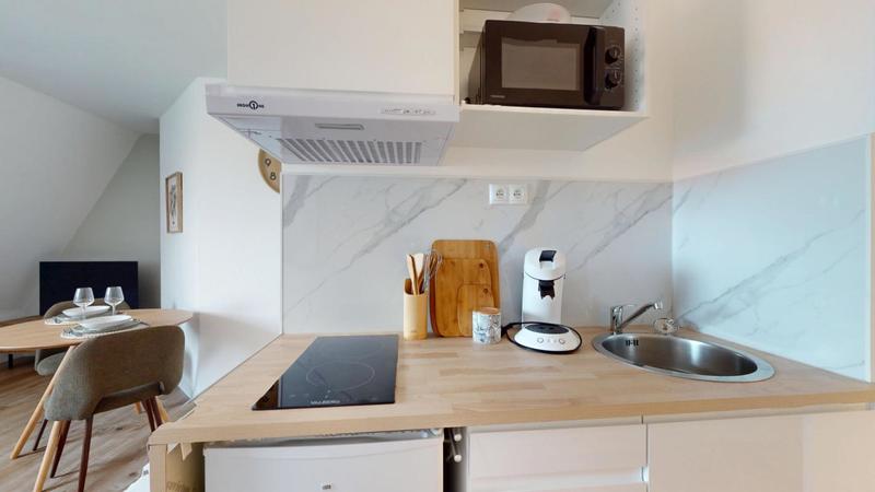 Studio - 20 m² - 2 pièces