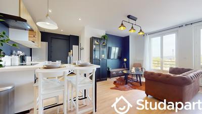 Chambre - 9 m² - 1 pièce