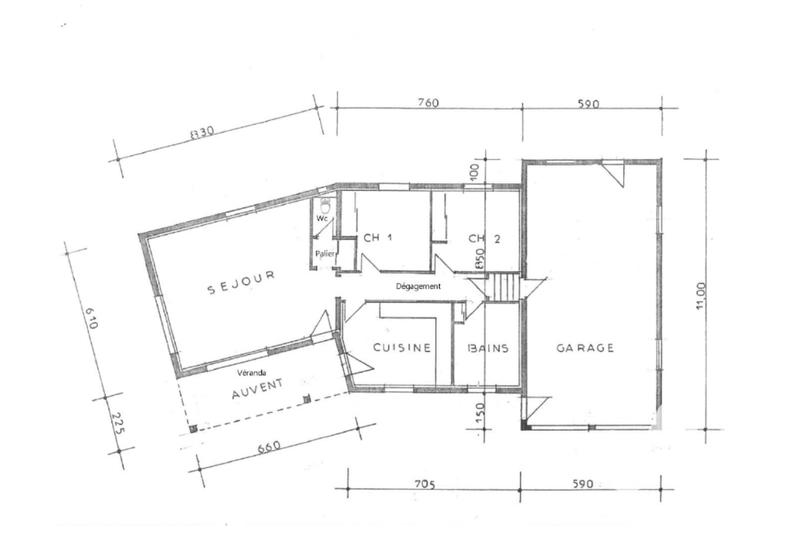 Maison - 92 m² - 4 pièces