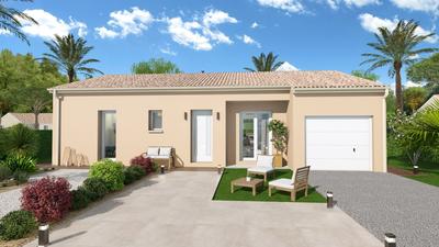 Maison - 76 m² - 4 pièces