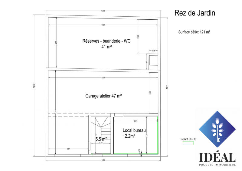 Maison - 210 m² - 6 pièces