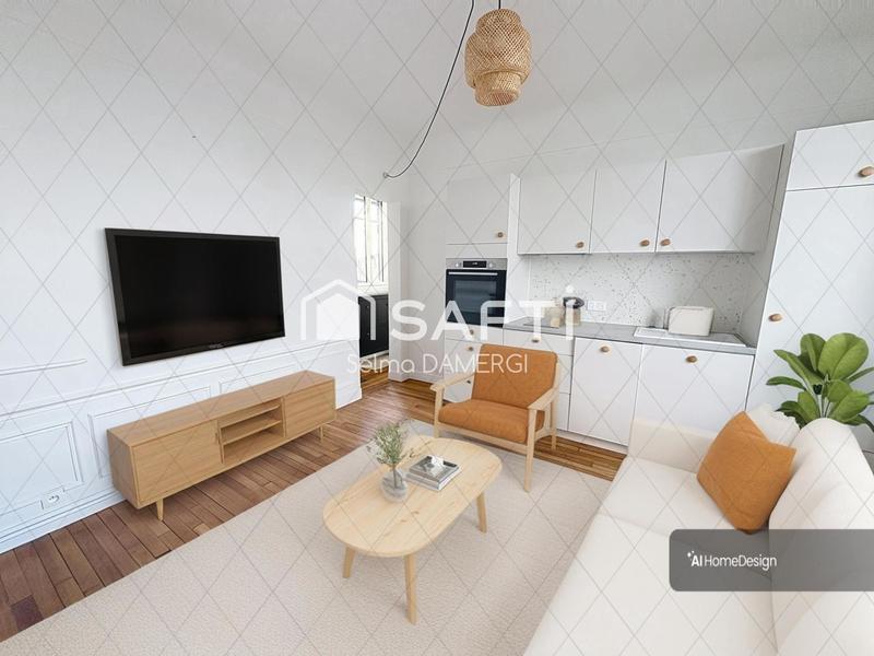 Appartement - 28 m² - 2 pièces