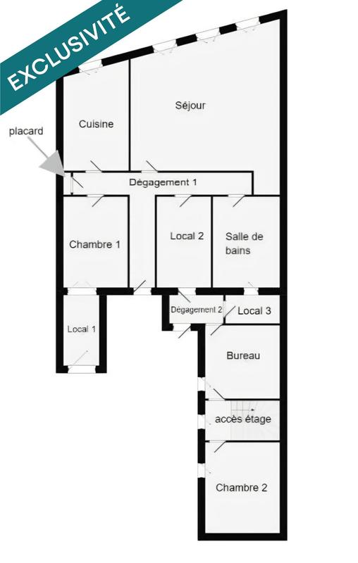 Appartement - 150 m² - 8 pièces