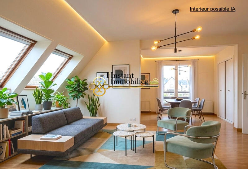 Appartement - 72 m² - 2 pièces