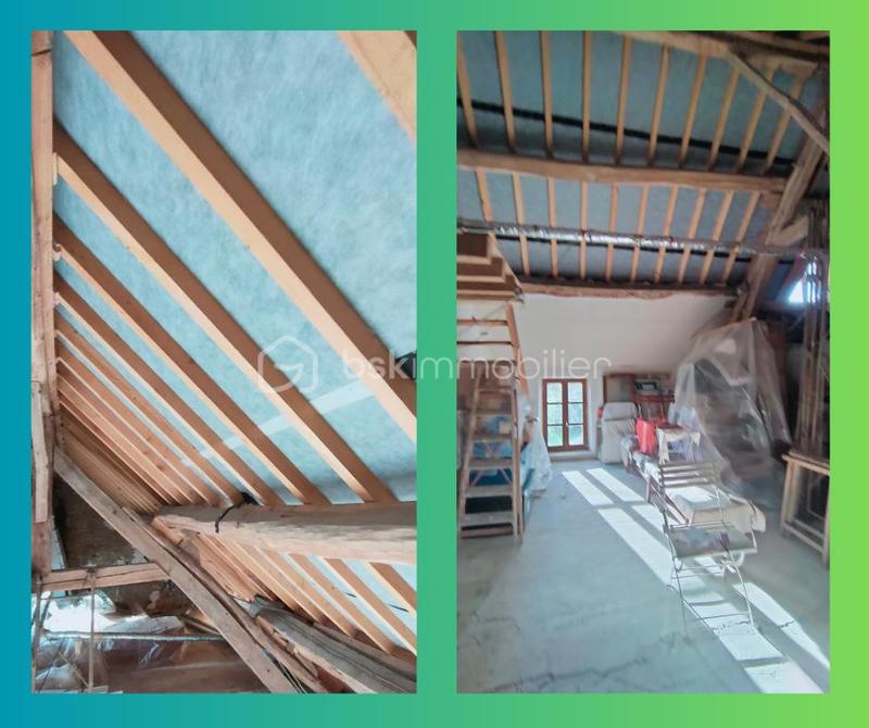 Maison ancienne - 150 m² - 6 pièces