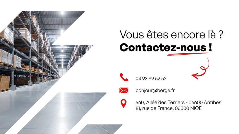 Entrepôt - 1 200 m²