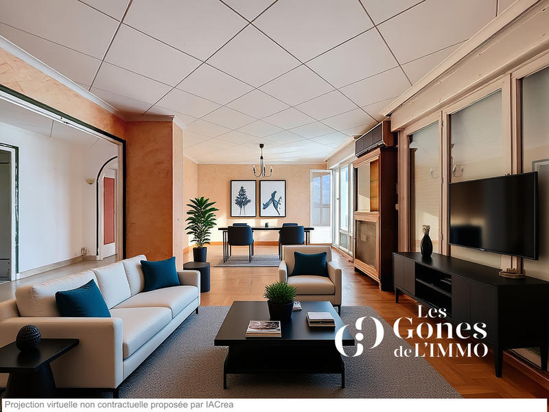 Appartement - 88 m² - 3 pièces