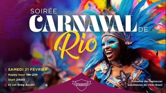 Soirée Carnaval de Rio