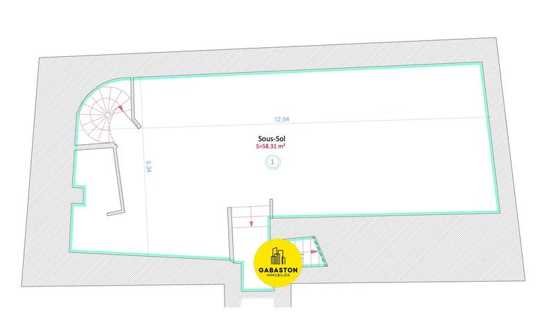 Local commercial - 112 m² - 2 pièces