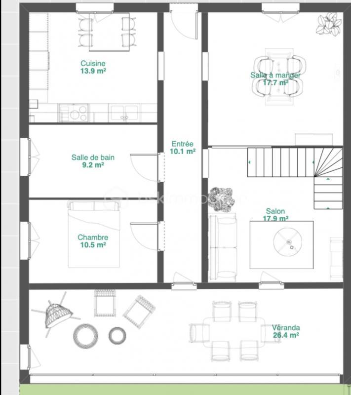 Maison - 154 m² - 6 pièces