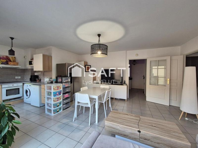 Appartement - 58 m² - 3 pièces