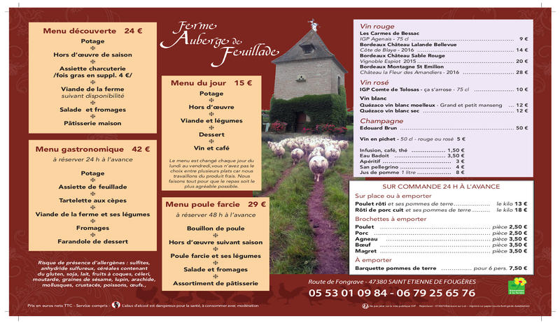 Ferme-auberge de Feuillade
