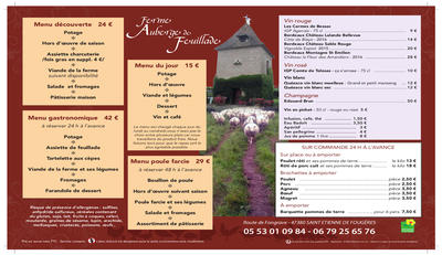 Ferme-auberge de Feuillade