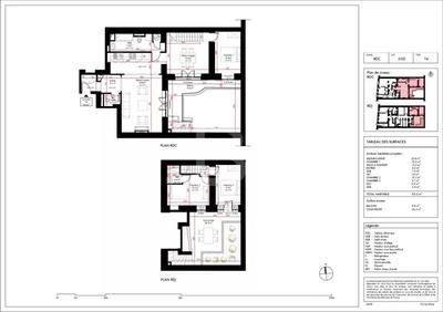 Appartement - 93 m² - 4 pièces
