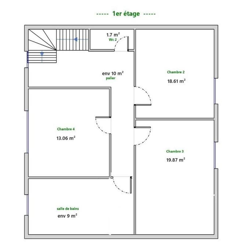 Maison - 188 m² - 8 pièces