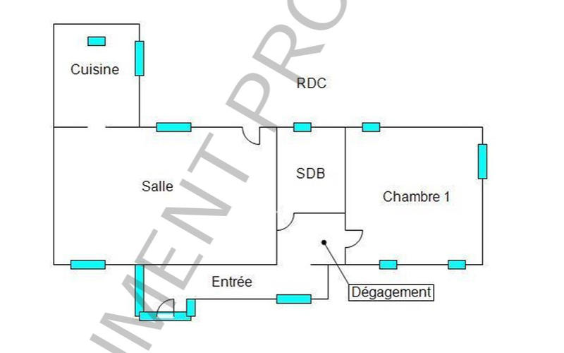 Maison - 70 m² - 4 pièces