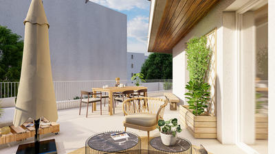 Appartement - 62 m² - 3 pièces