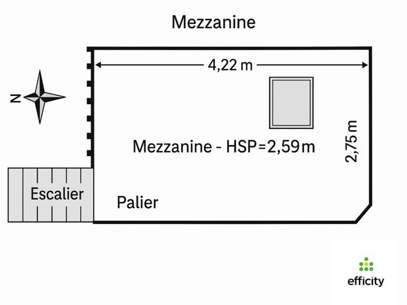 Appartement - 45 m² - 3 pièces