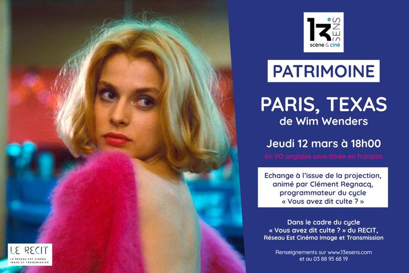 Cinéma - Patrimoine - Paris - Texas