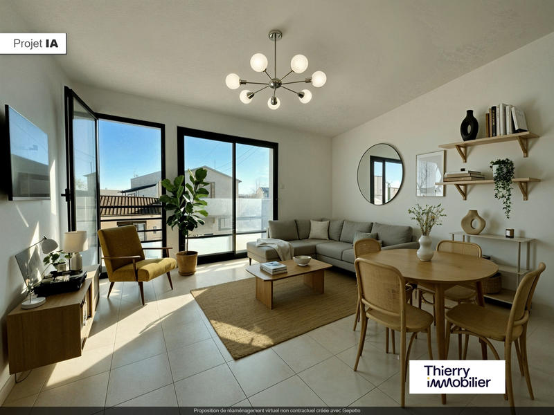 Appartement - 63 m² - 3 pièces