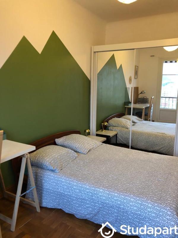 Chambre - 12 m² - 1 pièce