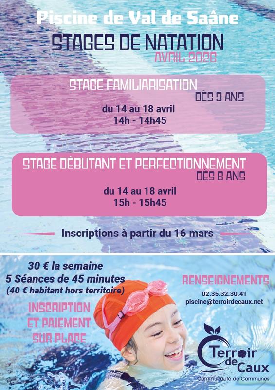 Stages de natation