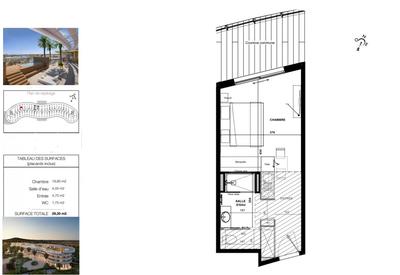 Appartement - 29 m² - 1 pièce
