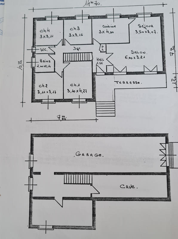 Maison - 100 m² - 8 pièces