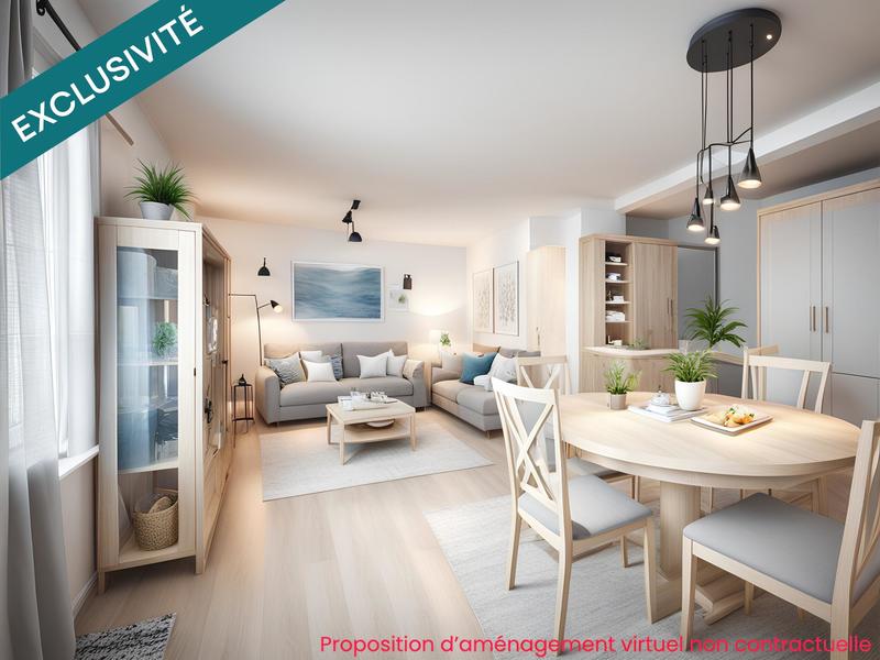 Appartement - 80 m² - 3 pièces