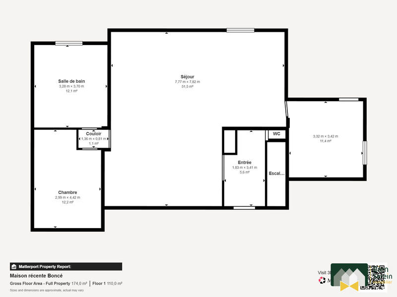 Maison - 144 m² - 6 pièces